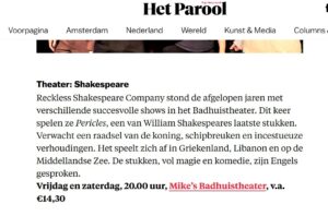 het parool badhuistheater 2023